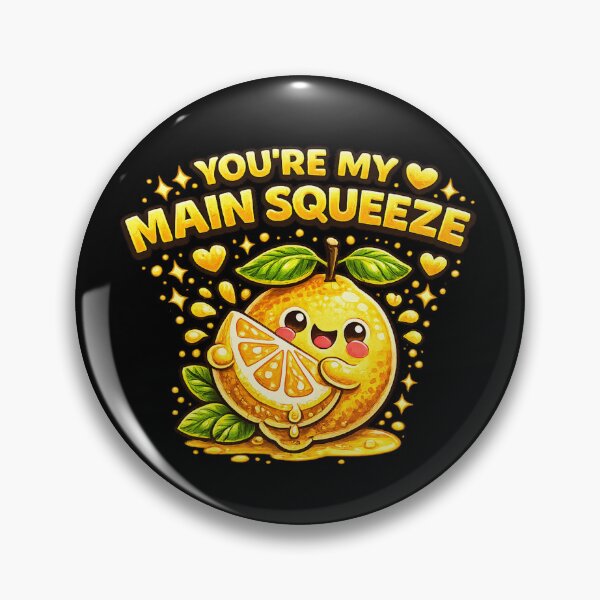 Item preview, You’re My Main Squeeze Lemon Pun Shirt designed and sold by Papier Atelier Art.