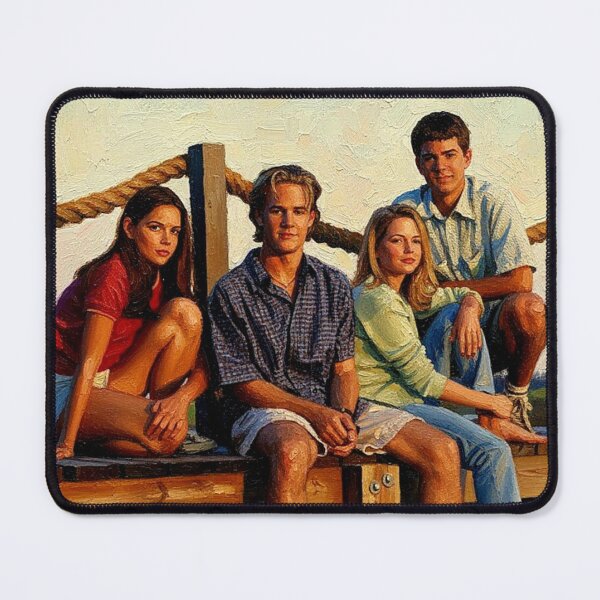 Item preview, Capeside Summer: Dawson's Creek Cast Dockside Portrait designed and sold by Art's Diner.
