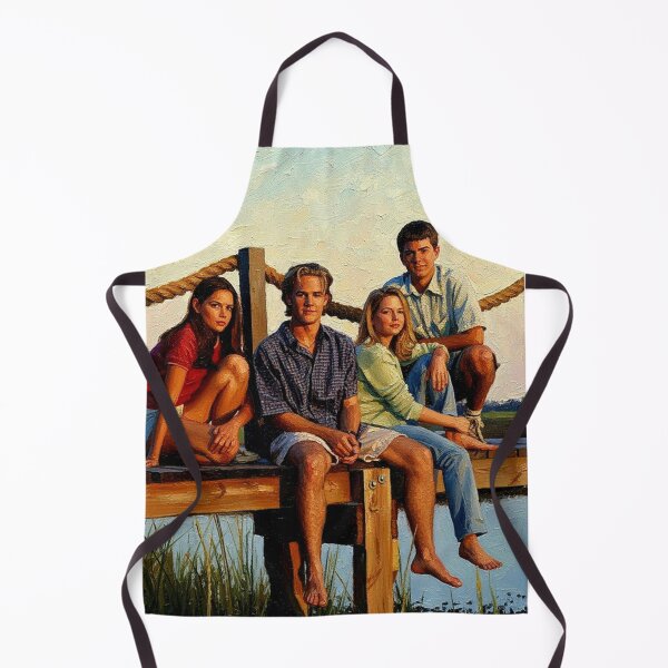Item preview, Capeside Summer: Dawson's Creek Cast Dockside Portrait designed and sold by Art's Diner.