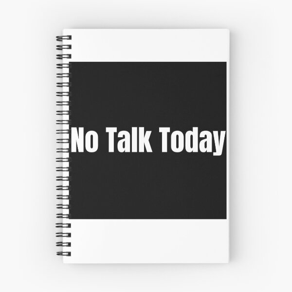 Item preview, No Talking Today designed and sold by FredyDesignHub.