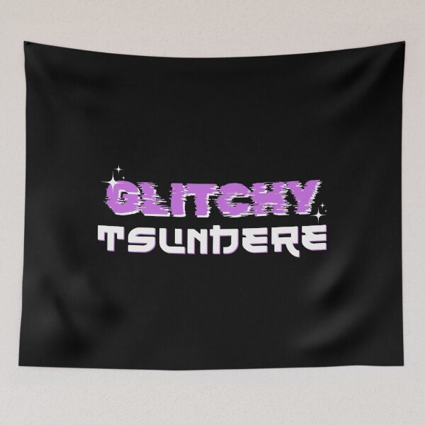 Item preview, Glitchy Tsundere Y2K Anime Aesthetic Vaporwave designed and sold by JB-designstudio.