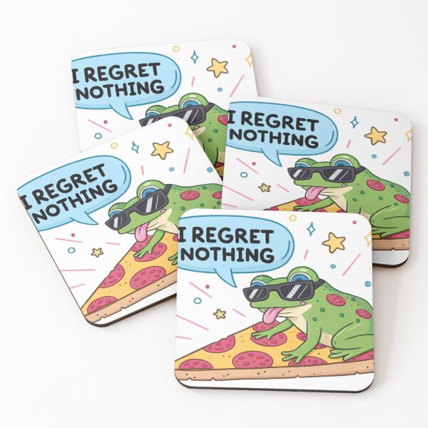 Item preview, I Regret Nothing Meme Frog designed and sold by Erik Visnievskij.