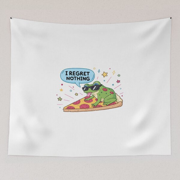 Item preview, I Regret Nothing Meme Frog designed and sold by Erik Visnievskij.