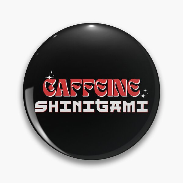 Item preview, Caffeine Shinigami Funny Anime Coffee Lover Quote designed and sold by JB-designstudio.