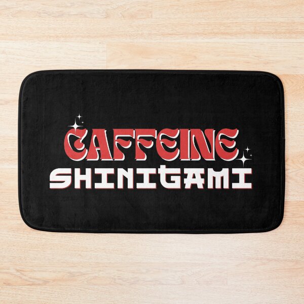 Artikelvorschau, Koffein-Shinigami Lustiges Anime-Kaffeeliebhaber-Zitat entworfen und verkauft von JB-designstudio.