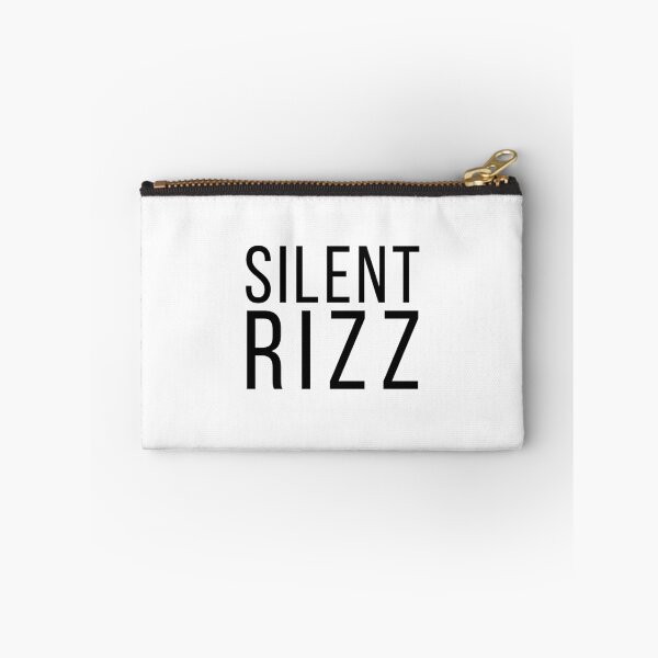 Item preview, Silent Rizz – Minimalist Flirt & Charm Typography | Quiet Rizz Club designed and sold by VinciLab.
