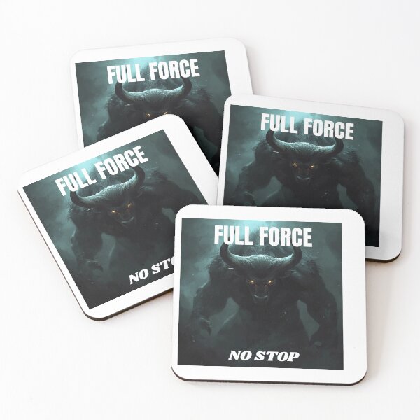 Item preview, Full Force Bull Streetwear T-Shirt – Dark Minimal Urban Design designed and sold by Per i vostri amici a quattro zampe, e non solo .