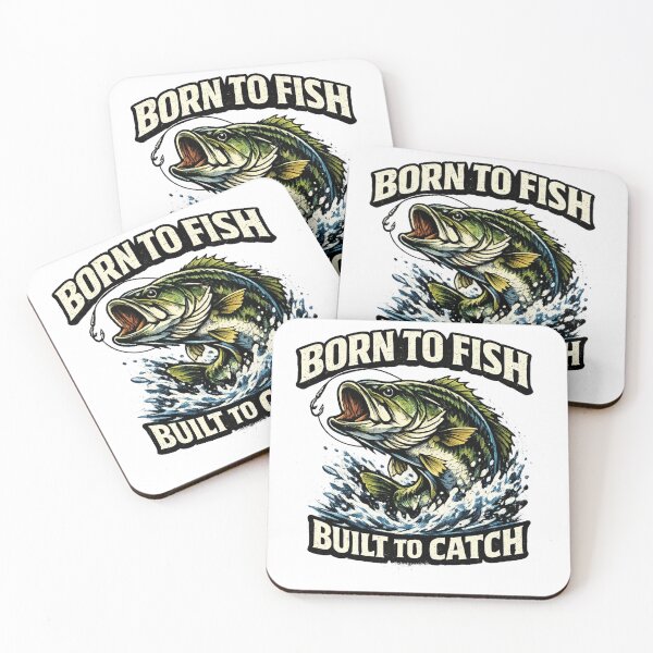 Item preview, Born To Fish Built To Catch – Perfect Gift for Fisherman, Fishing Lover Tee designed and sold by RolMerch.