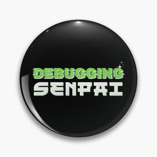 Artikelvorschau, Debugging Senpai Lustiger Programmierer IT Anime Design entworfen und verkauft von JB-designstudio.