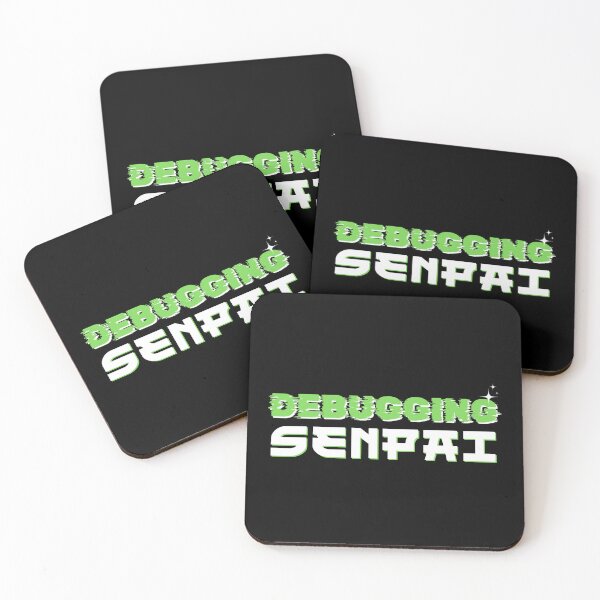 Item preview, Debugging Senpai Funny Programmer IT Anime Design designed and sold by JB-designstudio.