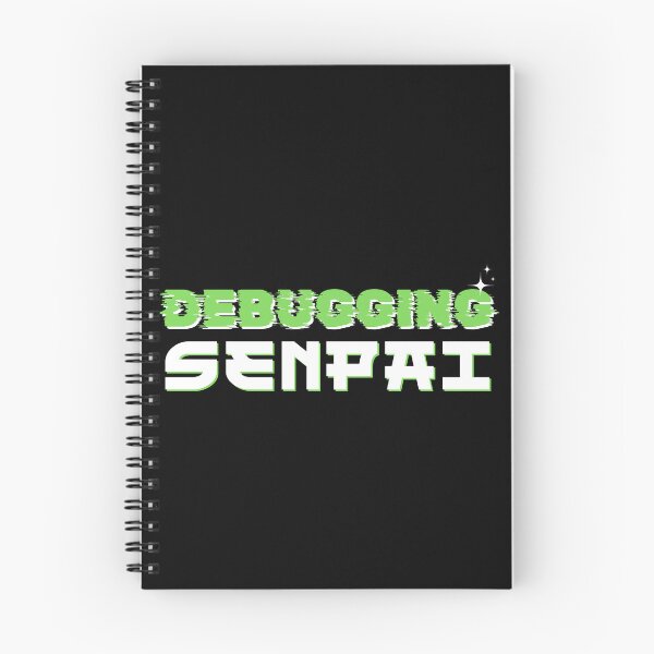 Item preview, Debugging Senpai Funny Programmer IT Anime Design designed and sold by JB-designstudio.