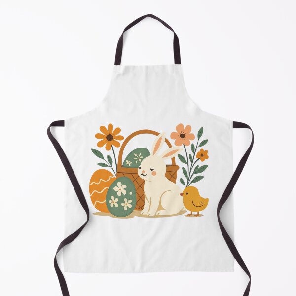 Item preview, Vintage Aesthetic Easter Bunny Basket | Cottagecore Spring designed and sold by Hydravisions.
