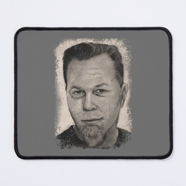 Item preview, Hetfield Realistic Pencil Portrait designed and sold by RonnyMilleo.