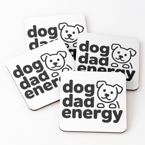 Item preview, Dog Dad Energy Quote designed and sold by Dimitrispoli.