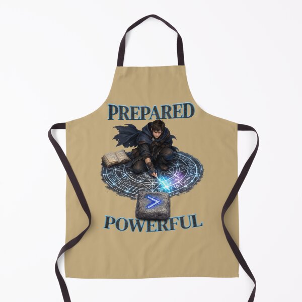 Item preview, Prepared Over Powerful Fantasy Mage — Strategy beats Strength designed and sold by SHHCreations.