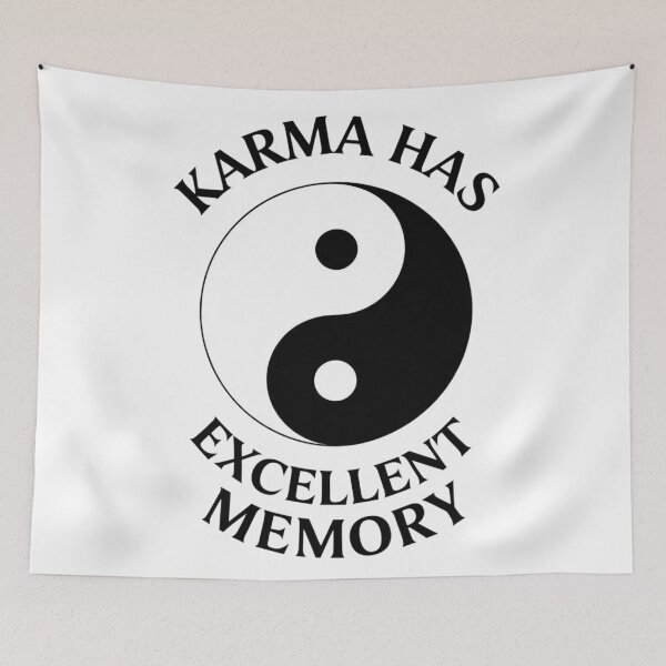 Item preview, Karma Has Excellent Memory Shirt designed and sold by Thompika.