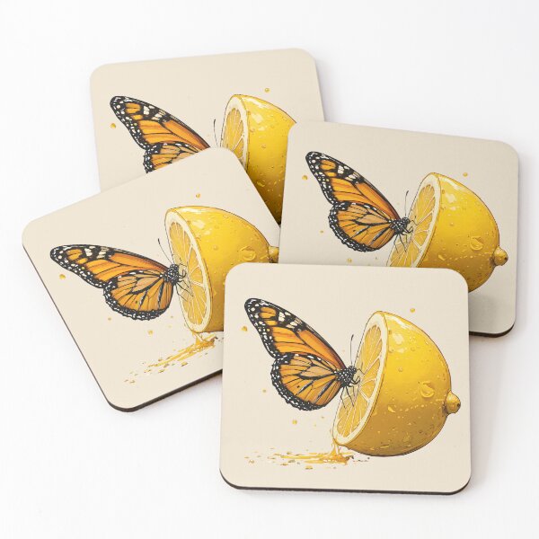 Item preview, Butterfly Emerging from Lemon - Transformation Art designed and sold by WowDezign.