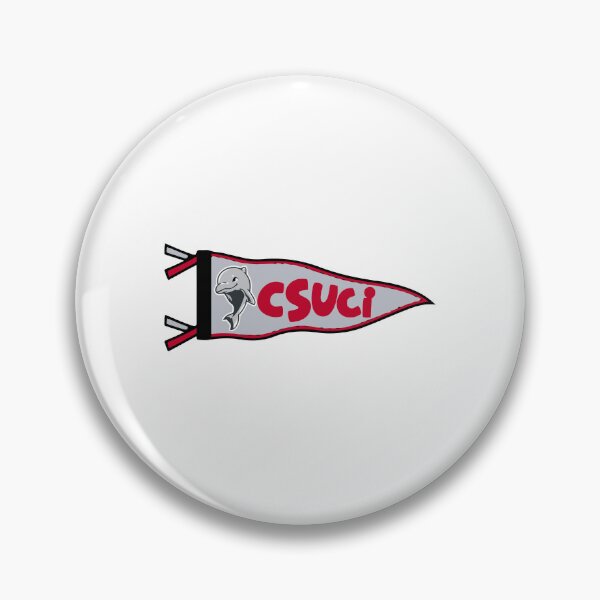 Item preview, CSUCI Dolphins Retro Pennant - CSU Channel Islands Wall Art designed and sold by jrojnp.