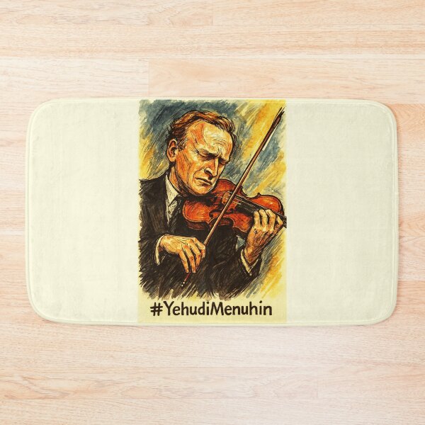 Item preview, Yehudi Menuhin  - Classical Violinist designed and sold by Sarcastic designs.