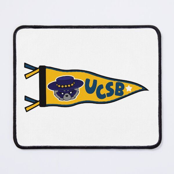 Item preview, UCSB Gauchos Masked Raccoon Pennant - UC Santa Barbara Art designed and sold by jrojnp.