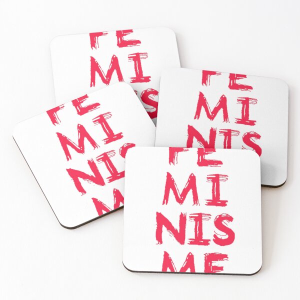 Item preview, Magenta typography feminism designed and sold by CandideCreation.