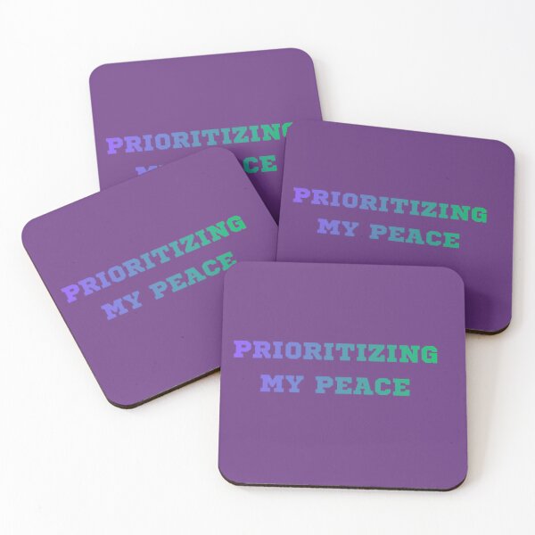 Item preview, PRIORITIZING MY PEACE designed and sold by leonardopintos.