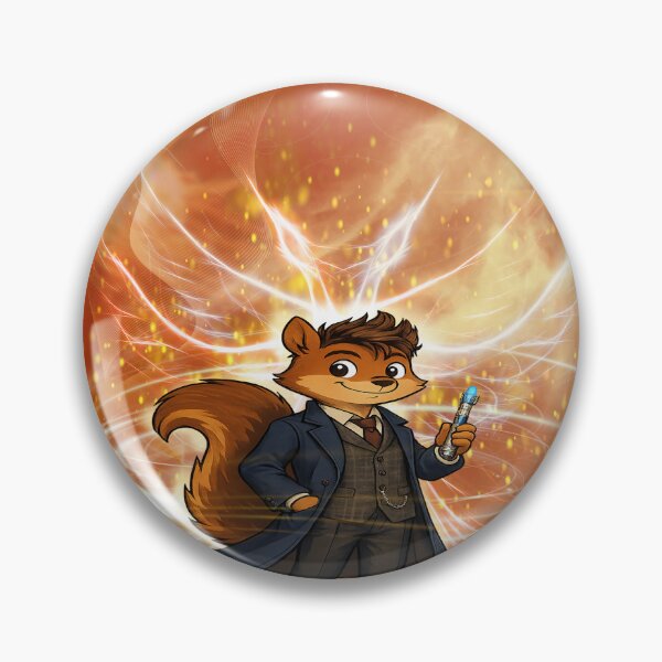 Item preview, Dr Squirrel – The 14th Doctor Returns designed and sold by SecretSquirrellDesigns.