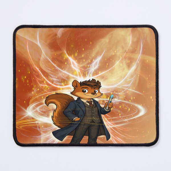Item preview, Dr Squirrel – The 14th Doctor Returns designed and sold by SecretSquirrellDesigns.