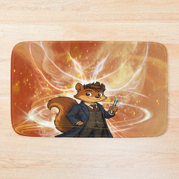 Item preview, Dr Squirrel – The 14th Doctor Returns designed and sold by SecretSquirrellDesigns.