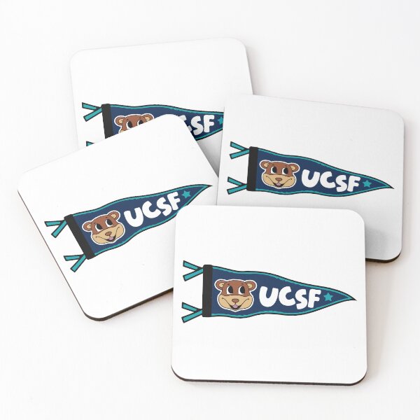 Item preview, UCSF Retro Bear Pennant - University of California San Francisco Art designed and sold by jrojnp.