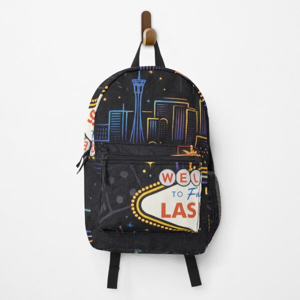 Item preview, Neon Vegas Skyline with Dice and Lucky 777. designed and sold by OrbitLabs.