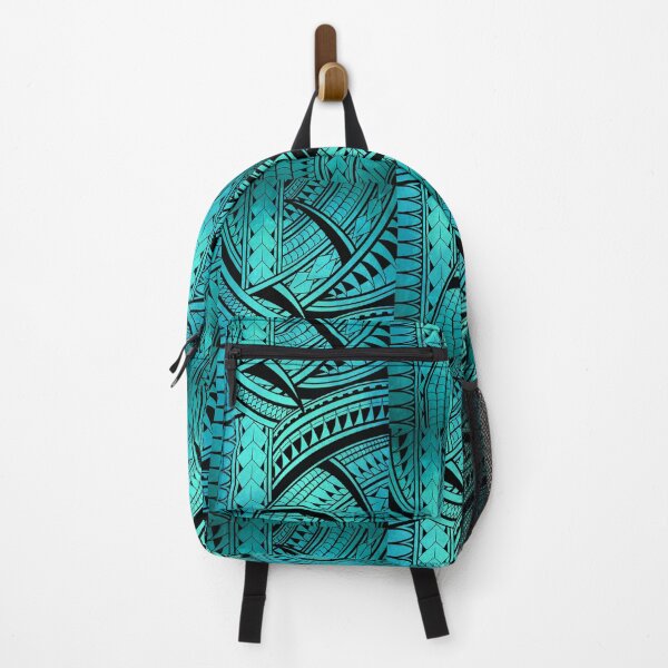 Item preview, Teal Polynesian Flow Tribal Pattern designed and sold by artistwill.