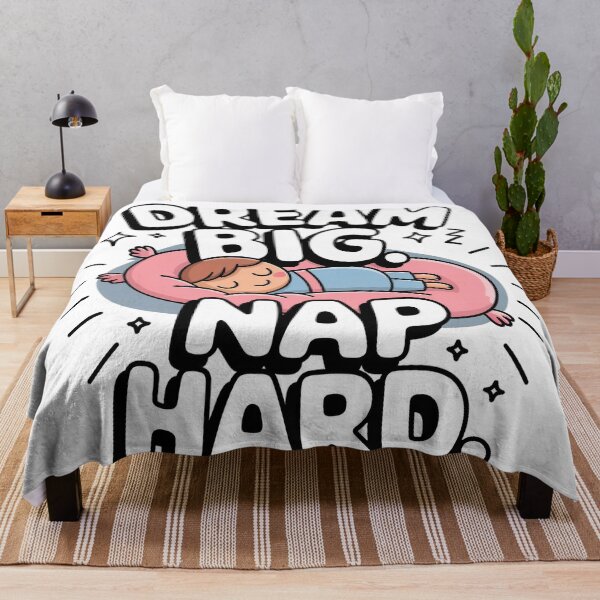 Item preview, Dream Big. Nap Hard. designed and sold by Thompika.