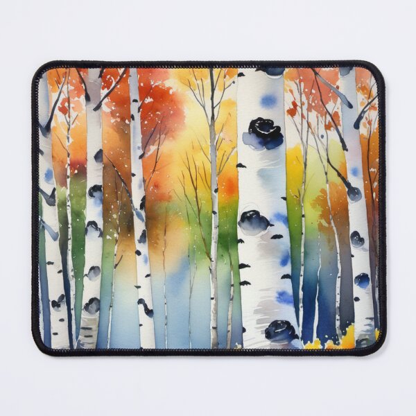 Item preview, Birch forest in autumn designed and sold by Kraftbaum.