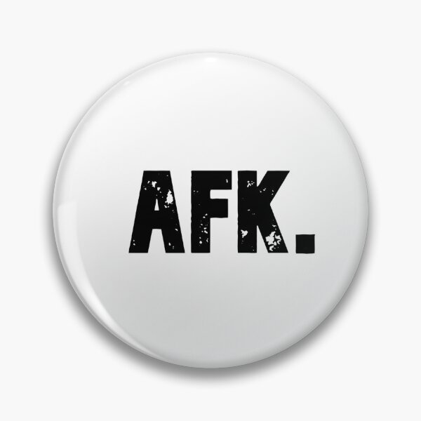 Item preview, AFK. Away from Keyboard. designed and sold by Robloxmom75.