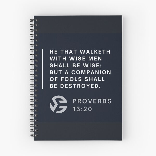Item preview, Proverbs 13:20 designed and sold by Undonemadenew.