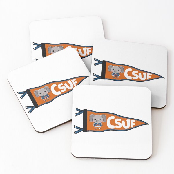 Item preview, CSUF Tuffy Elephant Fullerton College Pennant designed and sold by jrojnp.