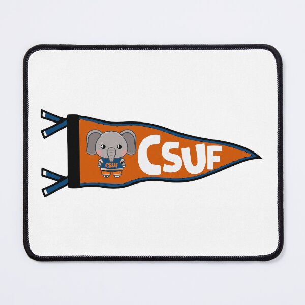 Item preview, CSUF Tuffy Elephant Fullerton College Pennant designed and sold by jrojnp.