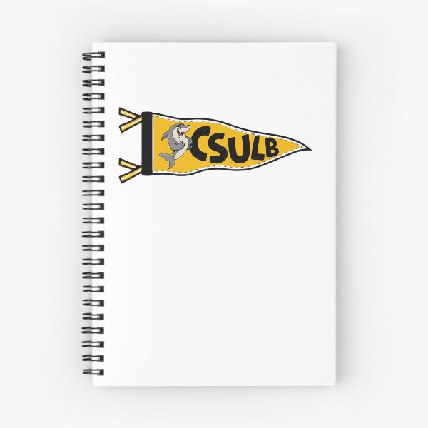 Item preview, CSULB Long Beach Shark Mascot College Pennant designed and sold by jrojnp.