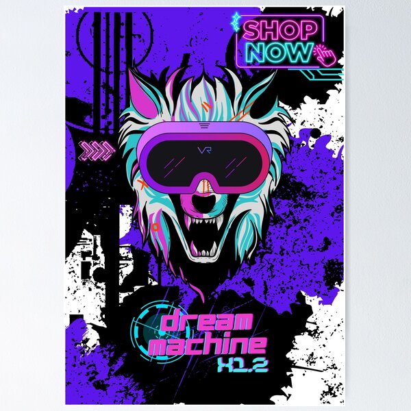 Item preview, Dream Machine designed and sold by GGPopStudio.