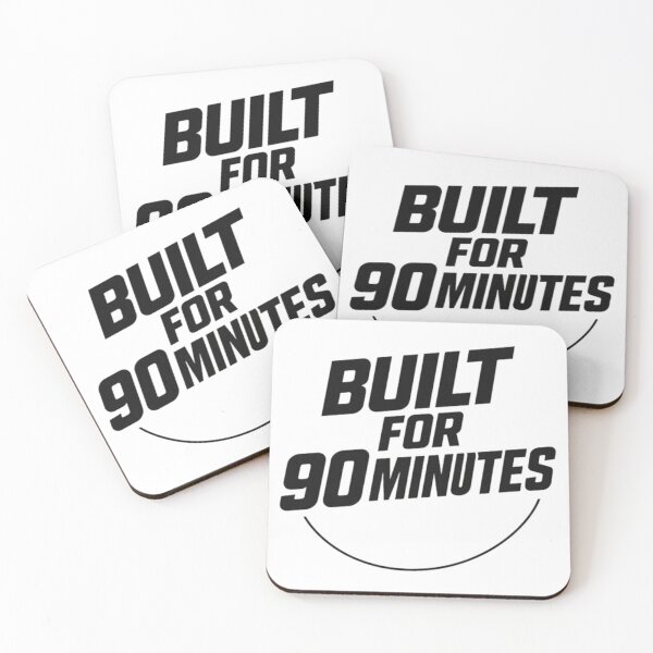 Item preview, Built for 90 Minutes Soccer Shirt – Football Motivation T-Shirt for Athletes designed and sold by BuiltFor90.