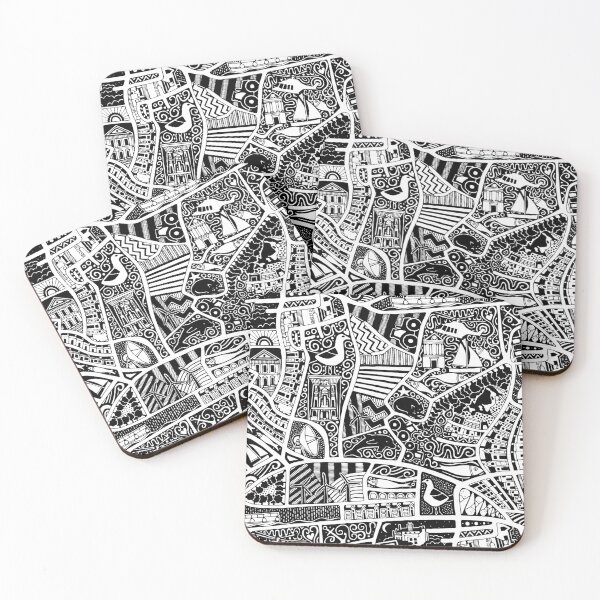 Item preview, rural seaside living black designed and sold by scrummy.