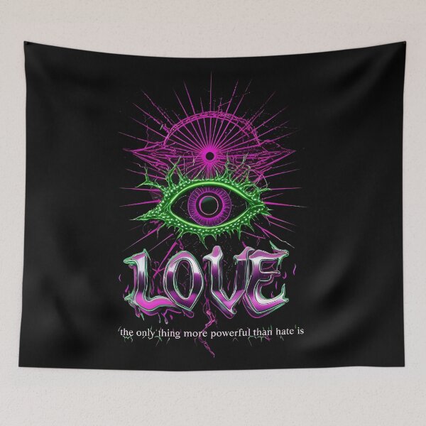 Item preview, The Only Thing More Powerful Than Hate Is Love  designed and sold by Uglyandcute.