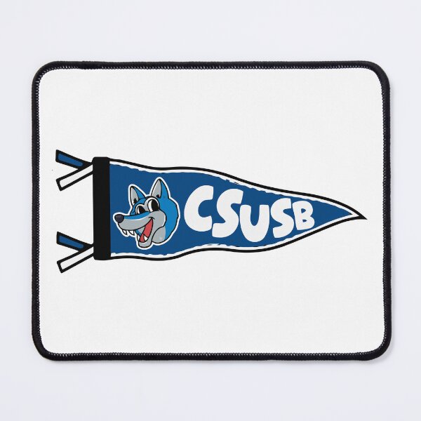 Item preview, CSUSB Coyotes Cody Mascot College Pennant designed and sold by jrojnp.