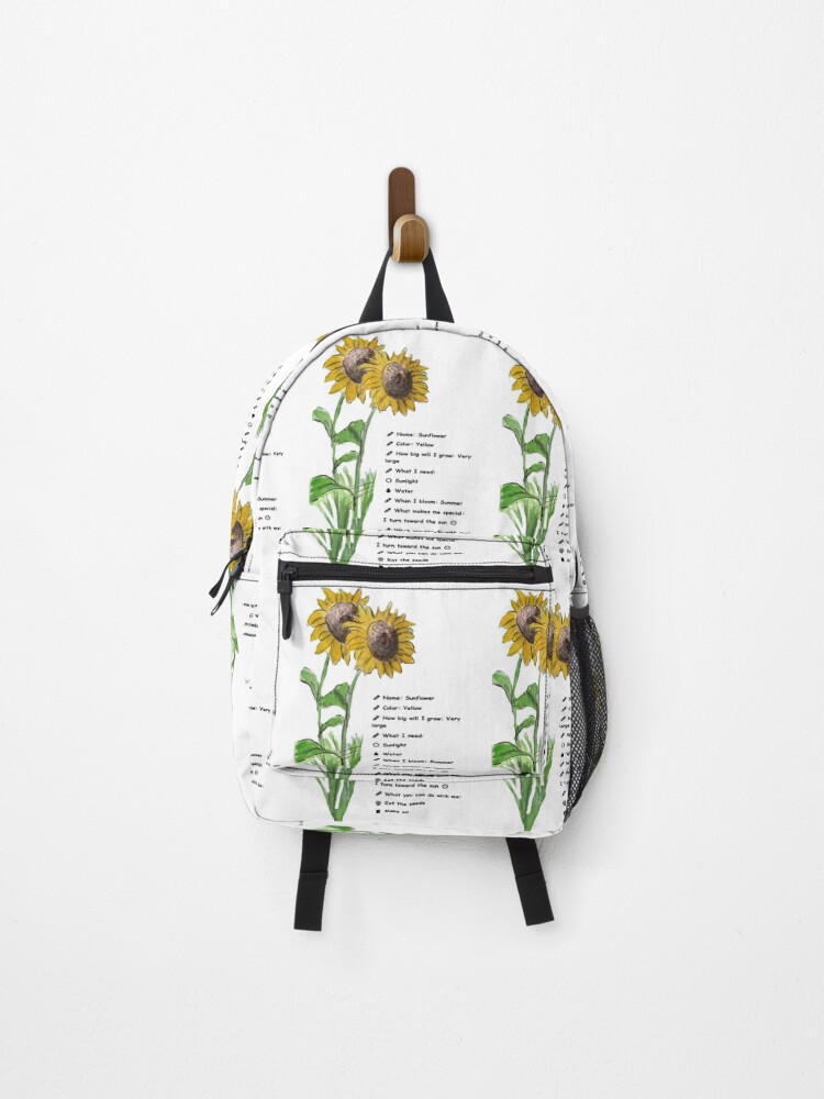 Thumbnail 1 of 3, Backpack, Botanical Pattern designed and sold by Chriskunst.