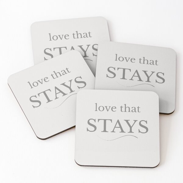 Item preview, Love That Stays Minimalist Typography designed and sold by Minimalist Typography.
