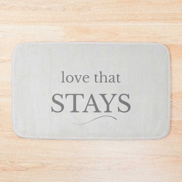 Item preview, Love That Stays Minimalist Typography designed and sold by Minimalist Typography.