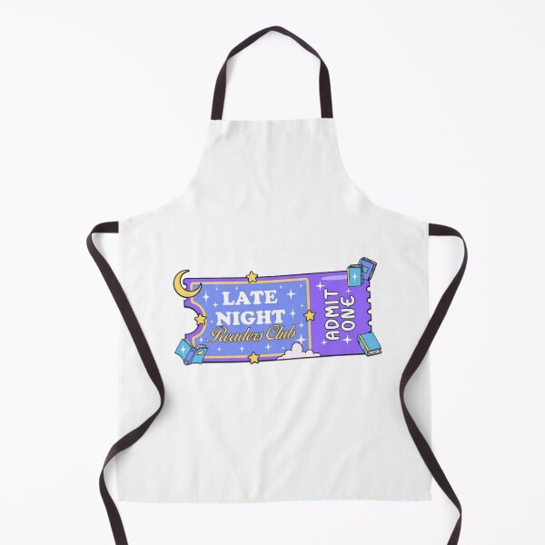 Item preview, late night reader club - retro ticket design designed and sold by JinxyArtistry.