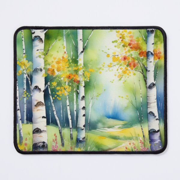 Item preview, Spring in the birch forest designed and sold by Kraftbaum.