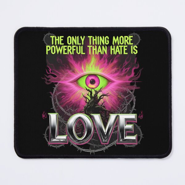 Item preview, The Only Thing More Powerful Than Hate Is Love  designed and sold by Uglyandcute.